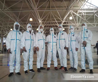  Eboomya Команда отправилась на сайт проекта Нигерии